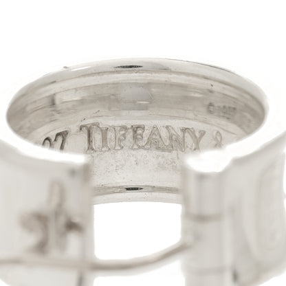 Tiffany Sterling Silver Wide 1837 Hoop Earrings 6 of 6