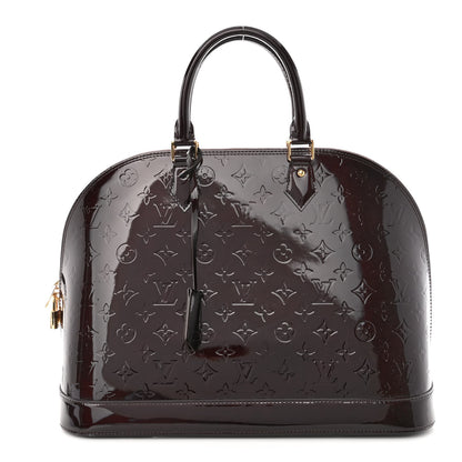 Louis Vuitton Vernis Alma GM Amarante 1 of 10