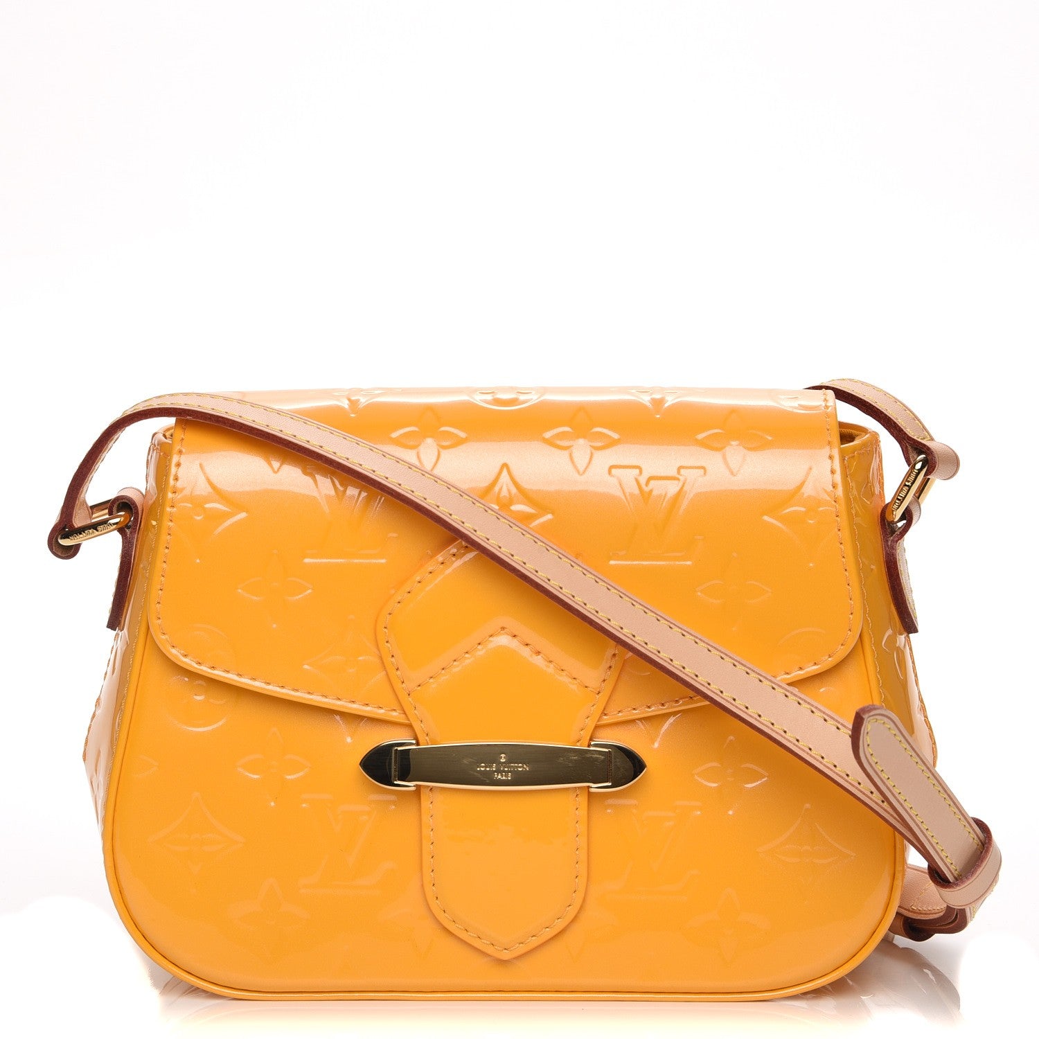 Louis Vuitton Vernis Bellflower PM Jaune Passion 1 of 7