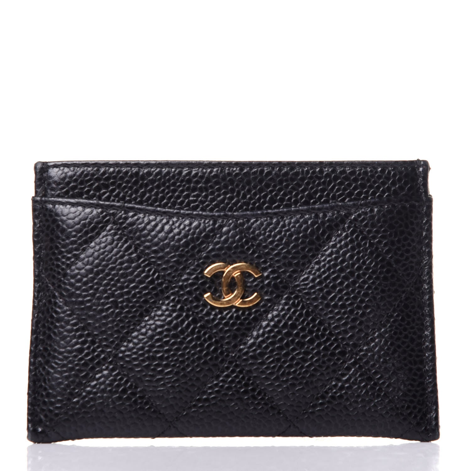 Chanel Caviar Quilted Card Holder Black 1 of 9