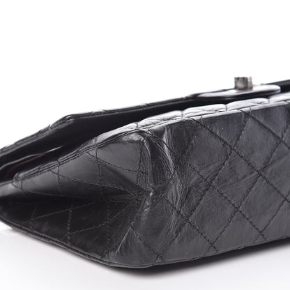 Chanel Aged Calfskin Quilted 2.55 Reissue 226 Flap Black 8 of 9