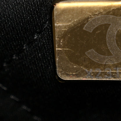 Chanel Shiny Calfskin Quilted Small Chanel 22 Black 8 of 11