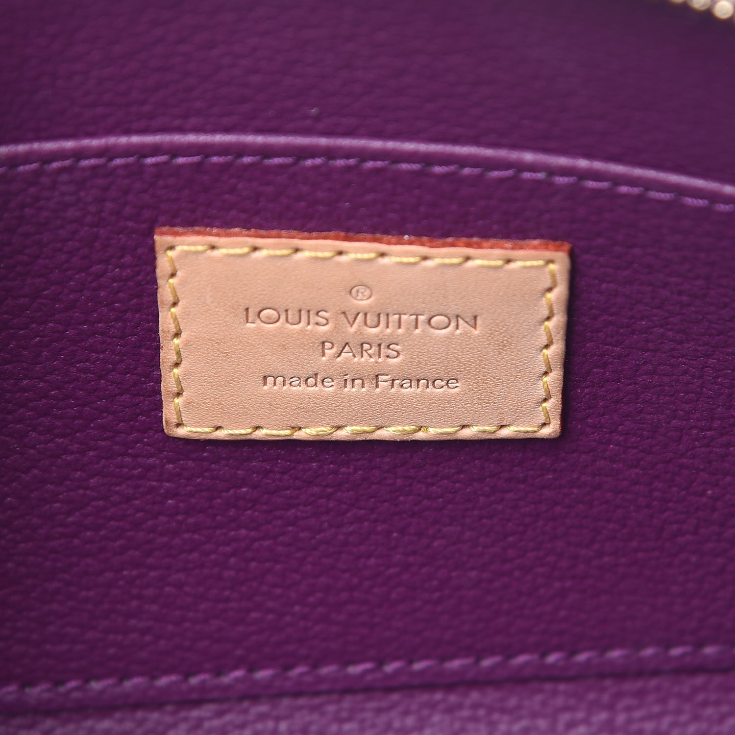 Louis Vuitton Vernis Cosmetic Pouch Amethyste 6 of 7