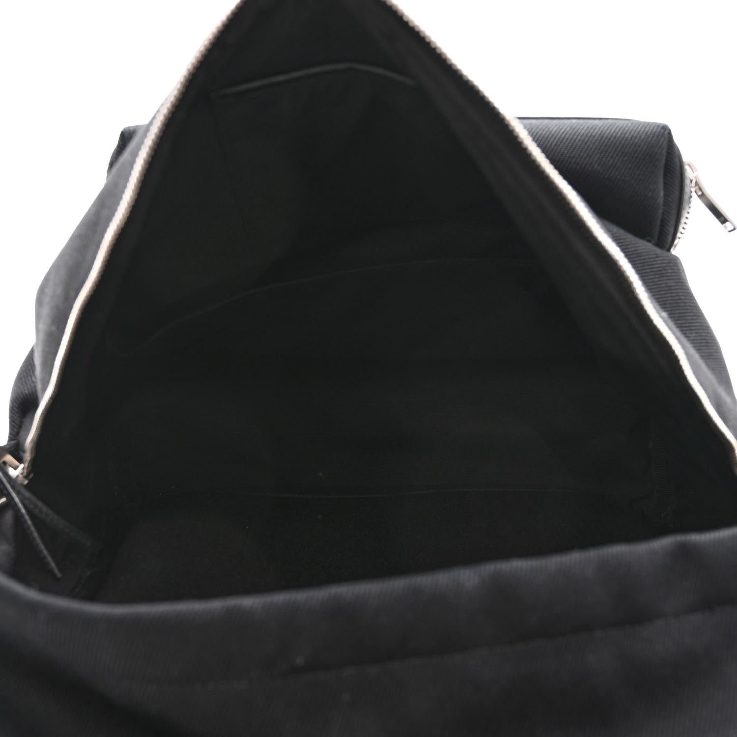 Saint Laurent Canvas City Backpack Black 5 of 9