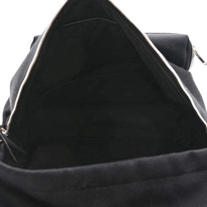 Saint Laurent Canvas City Backpack Black 5 of 9