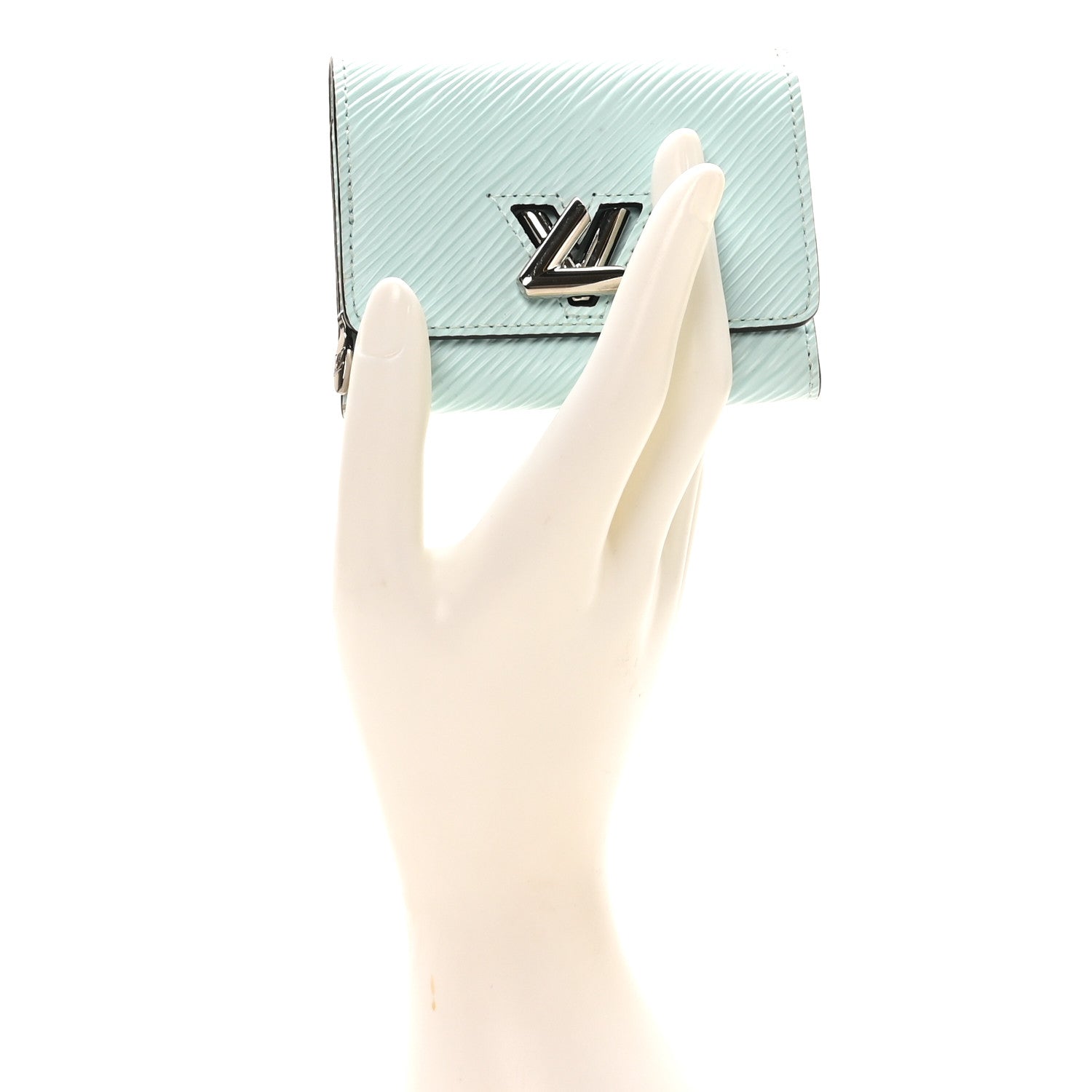 Louis Vuitton Epi Twist Compact Wallet Seaside 2 of 7