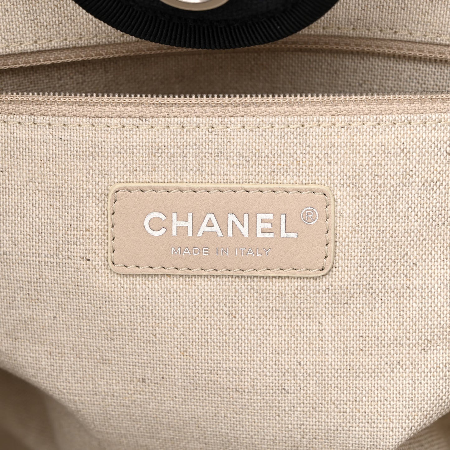 Mixed Fibers Small Deauville Tote Black