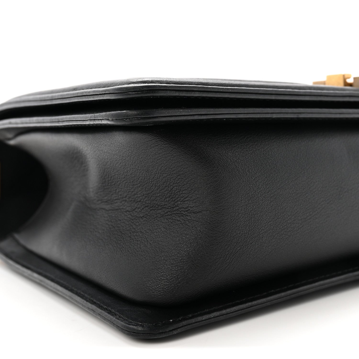 Chanel Calfskin Quilted New Medium Boy Flap Black 9 of 10