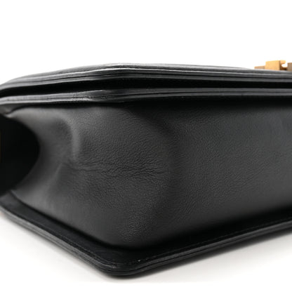 Chanel Calfskin Quilted New Medium Boy Flap Black 9 of 10