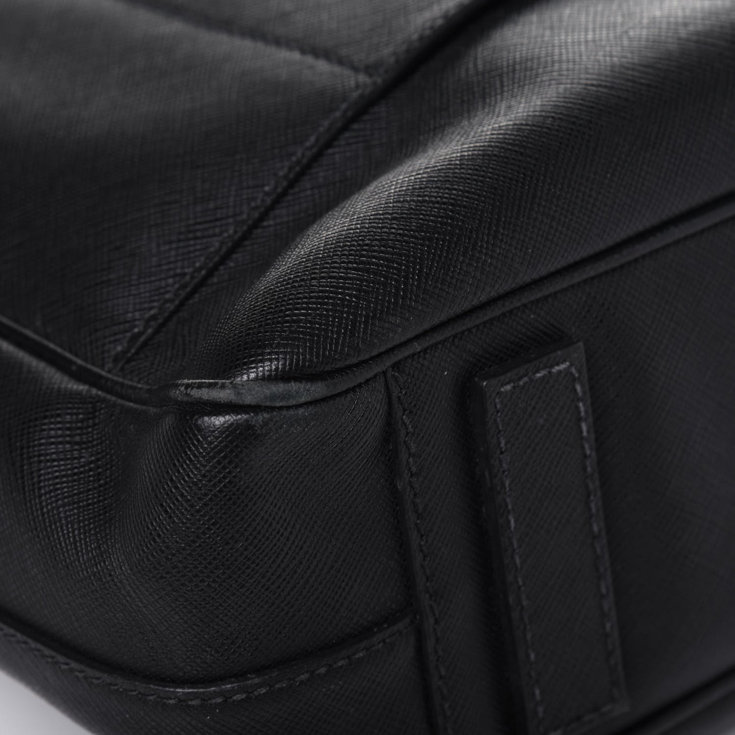 Saffiano Travel Briefcase Nero Black