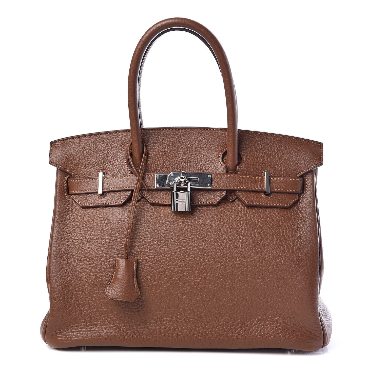 Taurillon Clemence Birkin 30 Marron D'Inde