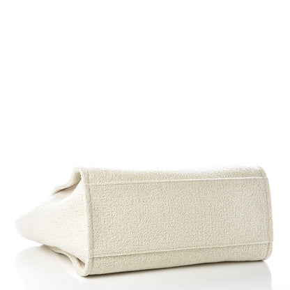 Chanel Lurex Boucle Medium Deauville Tote White 4 of 10