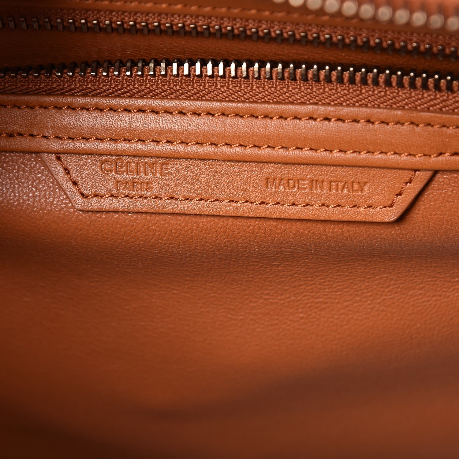 Celine Smooth Calfskin Mini Luggage Light Copper 7 of 8