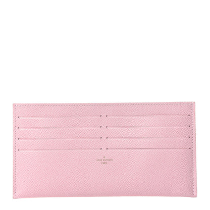 Louis Vuitton Damier Azur Pochette Felicie Chain Wallet Rose Ballerine 13 of 17