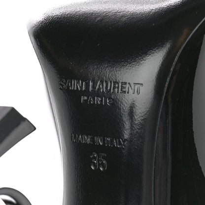 Saint Laurent Patent Calfskin Opyum 110 Pumps 35 Black 6 of 9