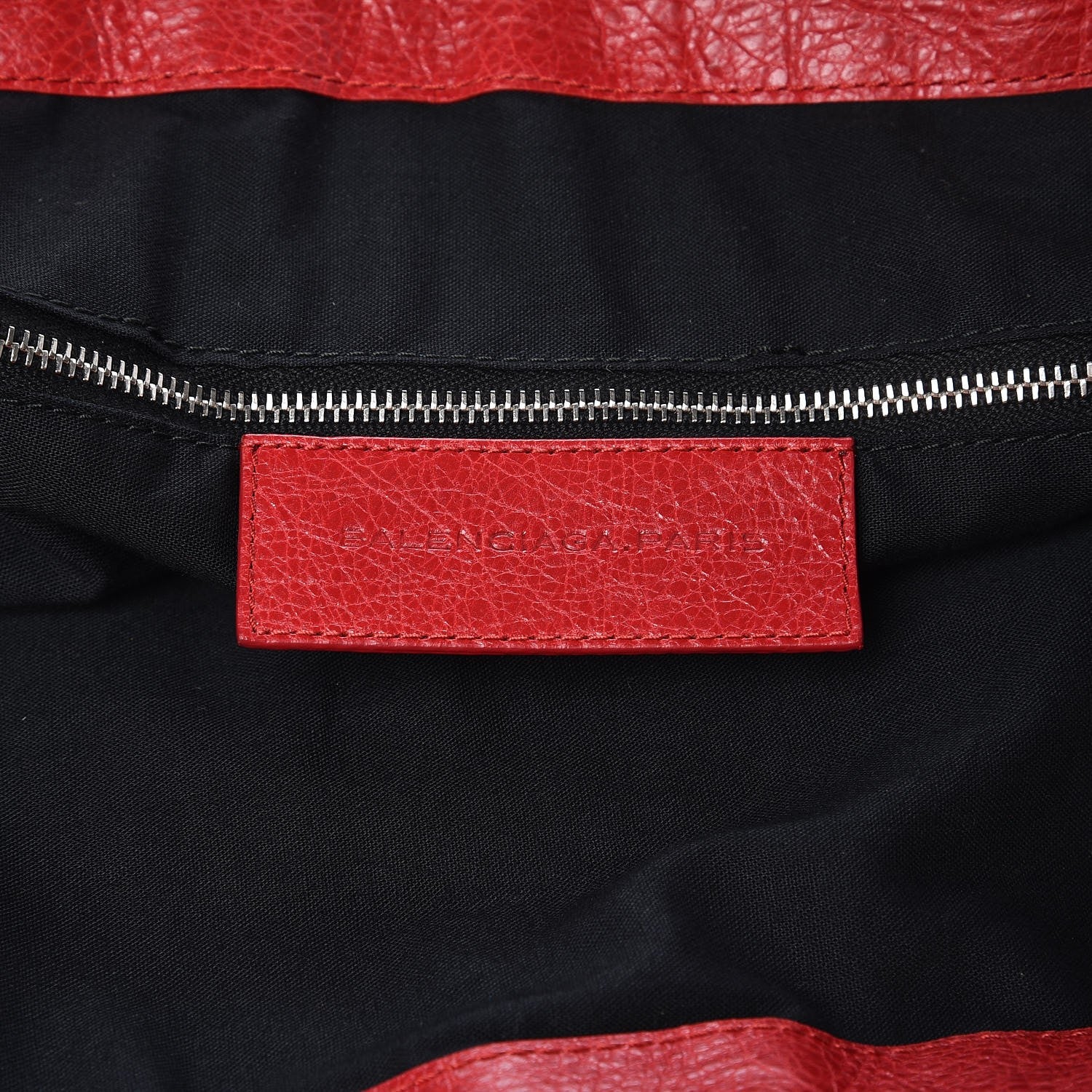 Balenciaga Agneau Classic Hardware Mens Oversize Top Handle Bag Flame 6 of 17