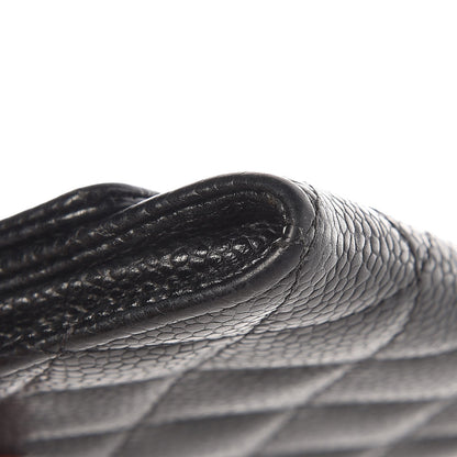 Chanel Caviar Quilted Flap Card Holder Black 7 of 11