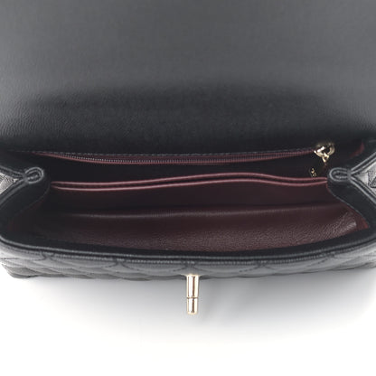 Chanel Caviar Quilted Mini Coco Handle Flap Black 5 of 9