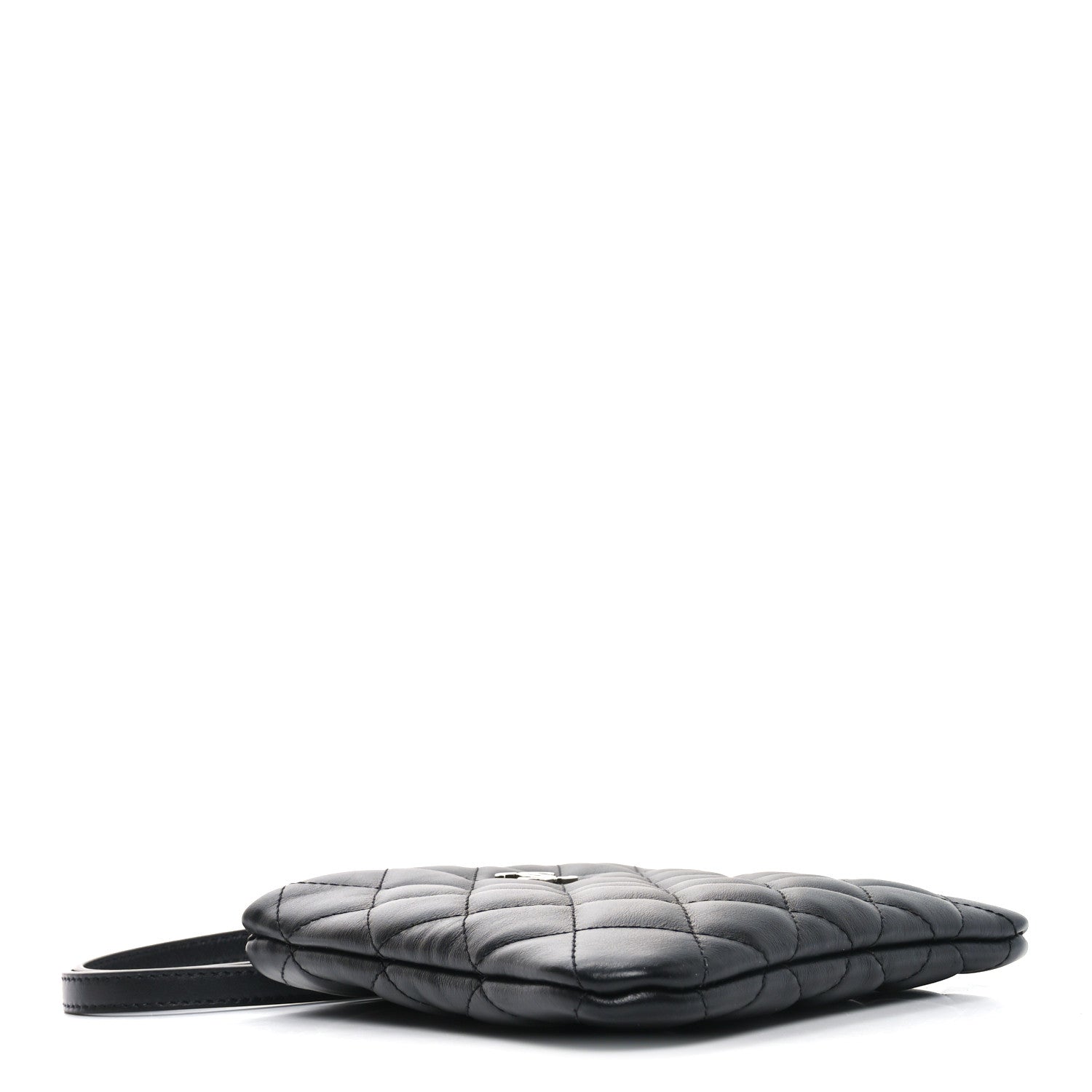 Chanel Calfskin Quilted Crossbody Bag Black 3 of 8