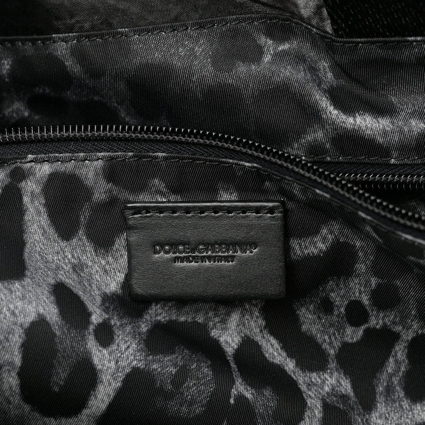 Nylon Sicilia DNA Messenger Tote Bag Black