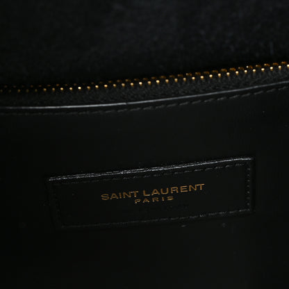 Saint Laurent Smooth Calfskin Large Le 5 A 7 Soft Hobo Black 5 of 9