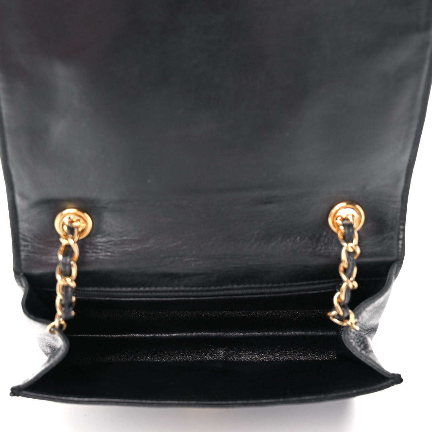 Chanel Lambskin Quilted Mini Flap Black 4 of 9
