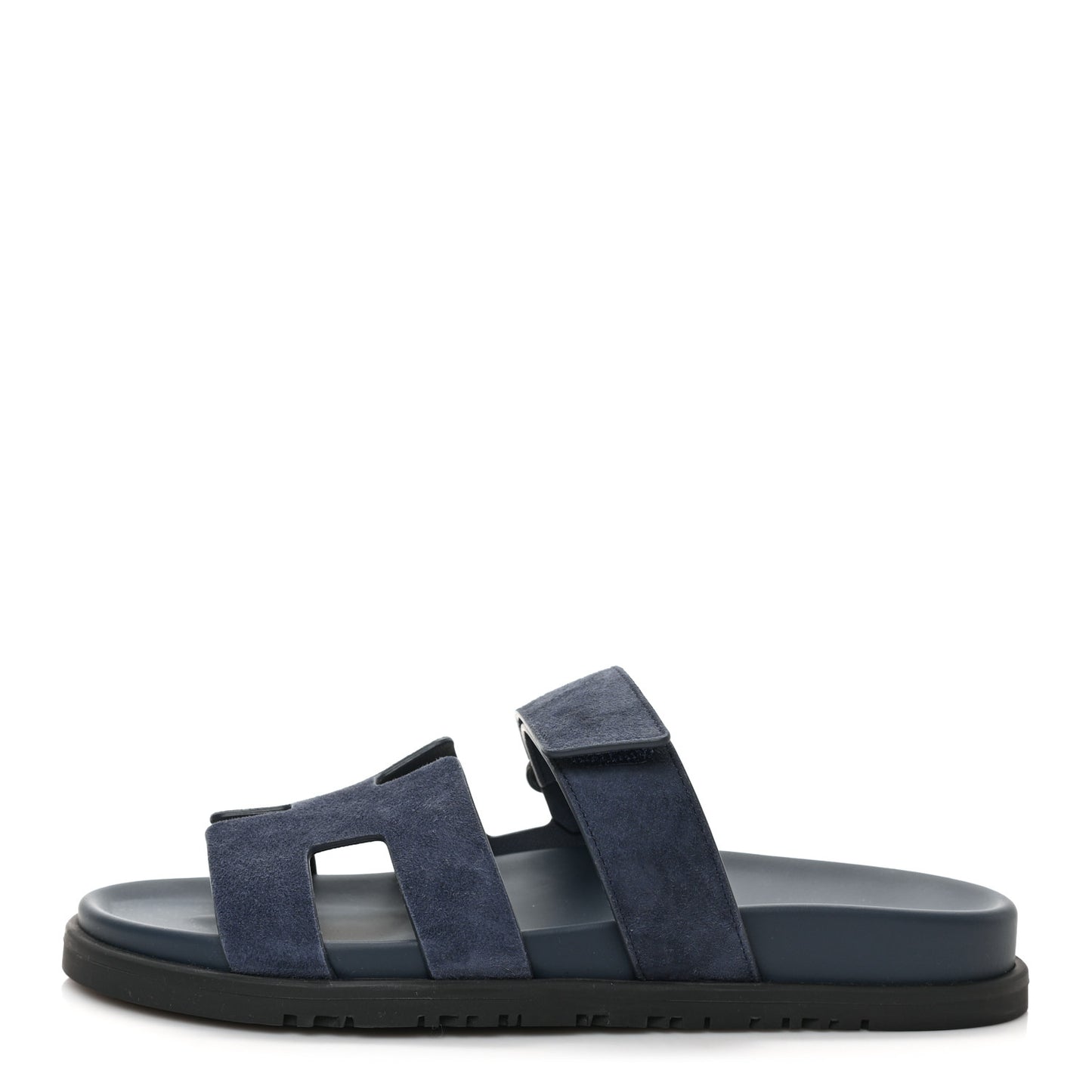Suede Goatskin Womens Chypre Sandals 38 Bleu Celeste