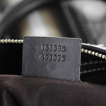 Gucci GG Plus Monogram Web Medium Joy Boston Dark Brown 8 of 8