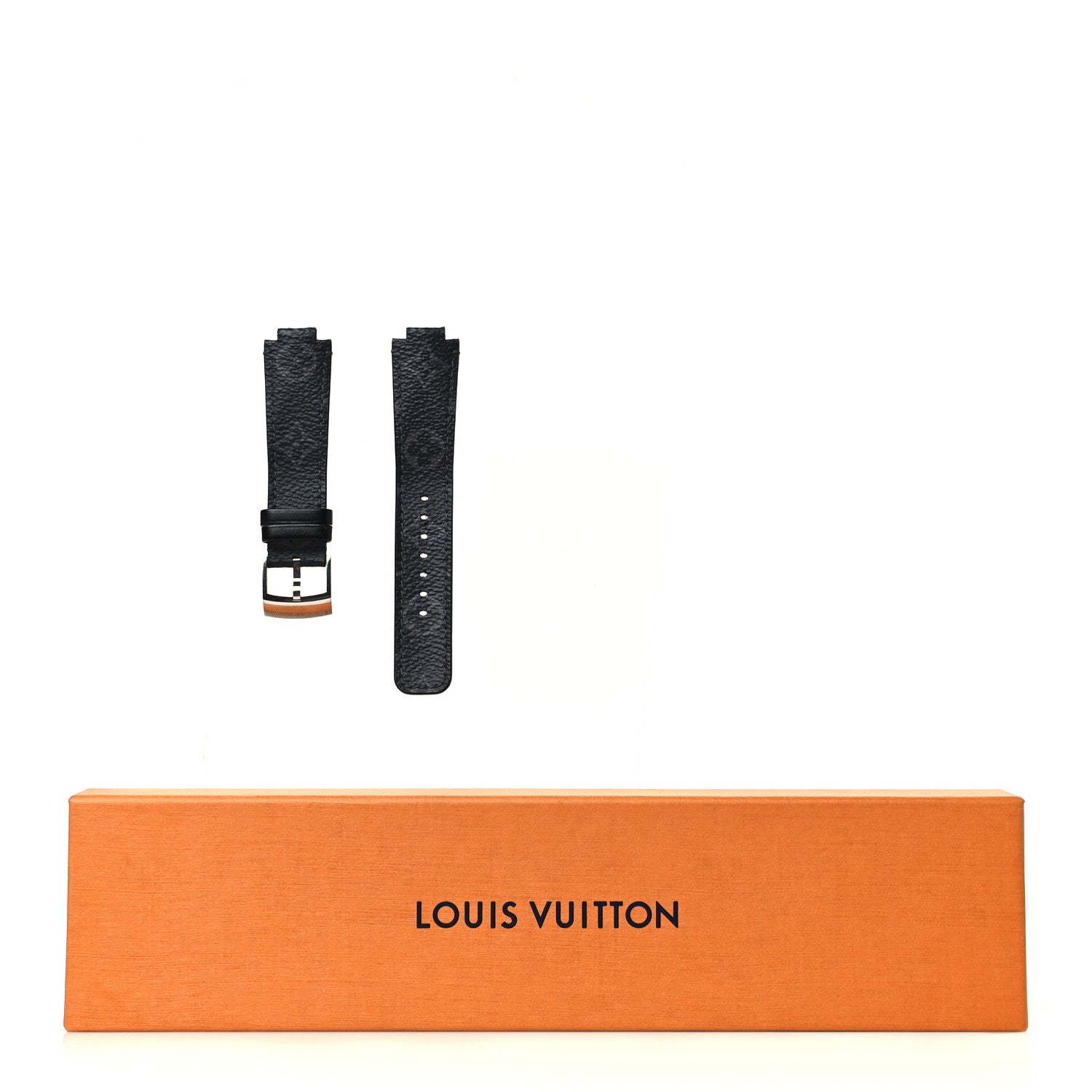 Louis Vuitton Monogram Eclipse Tambour 10mm Watch Strap 6 of 6