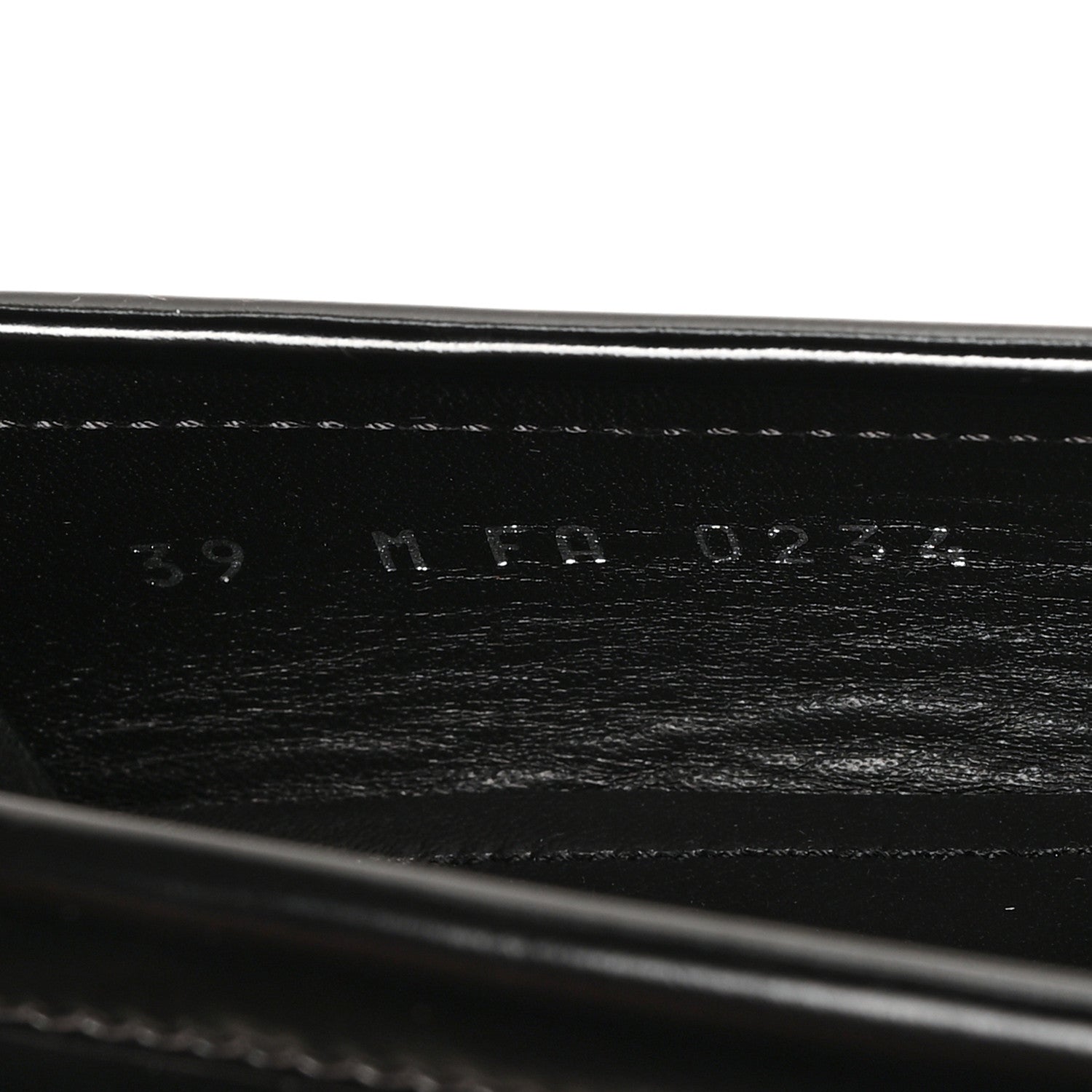 Louis Vuitton Glazed Calfskin Chess Flat Loafers 39 Black 9 of 9