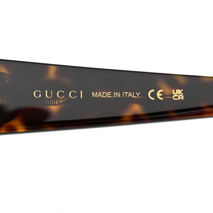 Gucci Acetate Square Frame Sunglasses GG0896S Tortoise 6 of 8