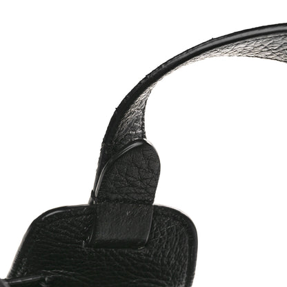 The Row Grained Calfskin Drawstring Bucket Bag Black 11 of 16
