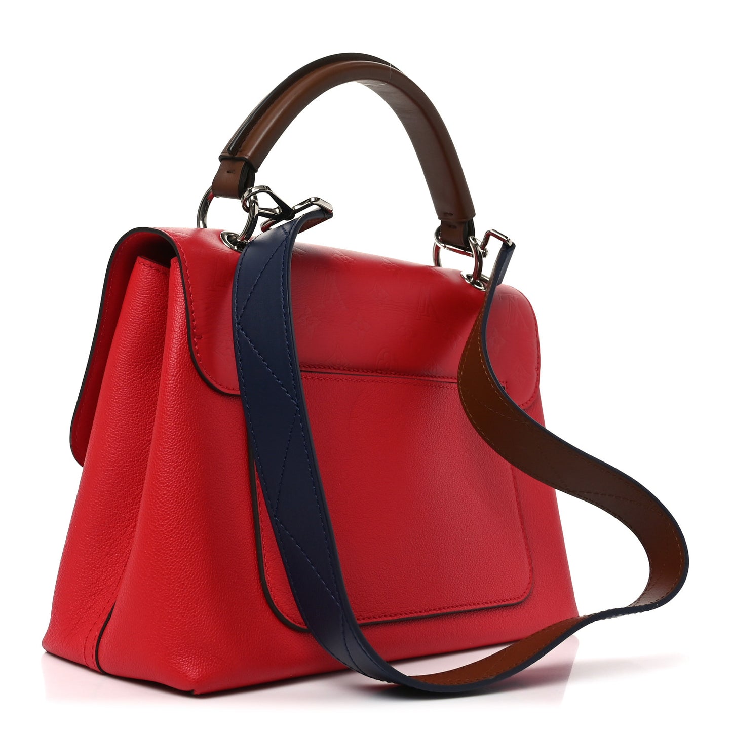 Cuir Plume Ecume Very One Handle Rubis