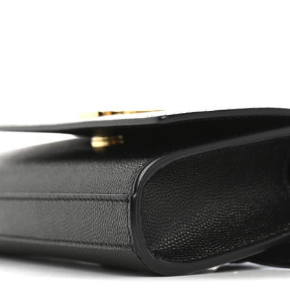Saint Laurent Grain De Poudre Monogram Kate Belt Bag Black 10 of 12