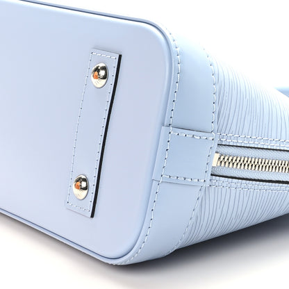 Louis Vuitton Epi Jacquard Alma BB Bleu Nuage 7 of 8