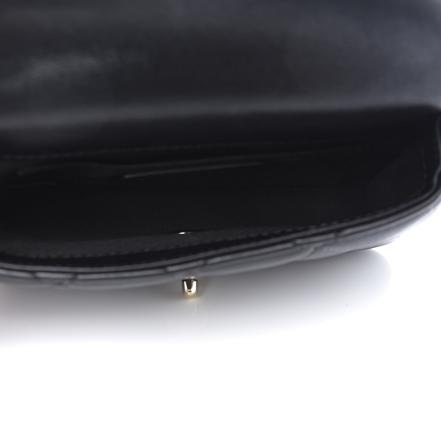 Chanel Lambskin Quilted Mini My Precious Waist Bag Black 5 of 13