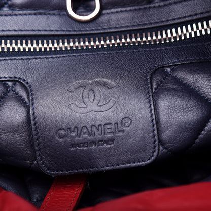 Chanel Nylon Quilted Small Coco Cocoon Reversible Tote Red 6 of 10
