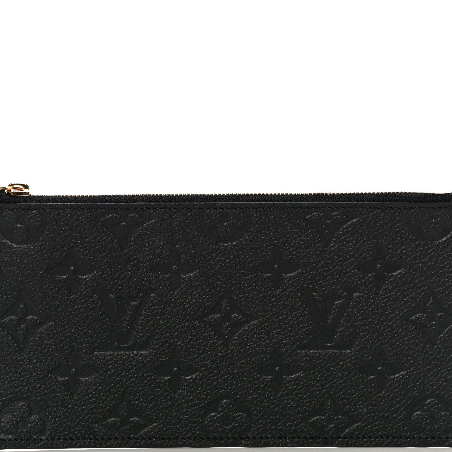 Louis Vuitton Empreinte Felicie Chain Wallet Zippered Insert Black 7 of 9
