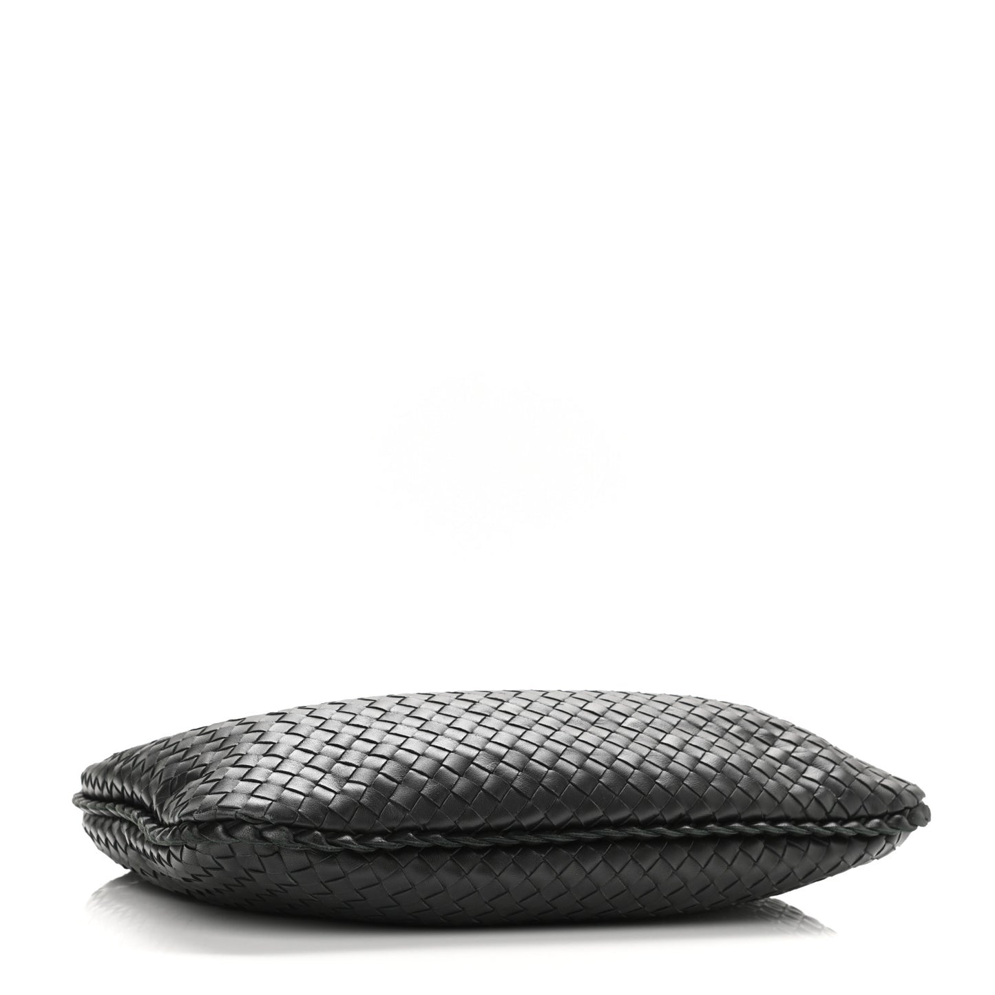 Nappa Intrecciato Medium Veneta Hobo Black