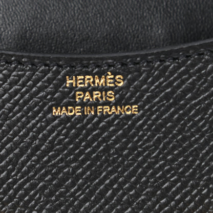 Hermes Epsom Constance Slim Wallet Black 7 of 7