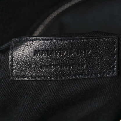 Saint Laurent Grained Calfskin Baby Supple Sac De Jour Black 7 of 10