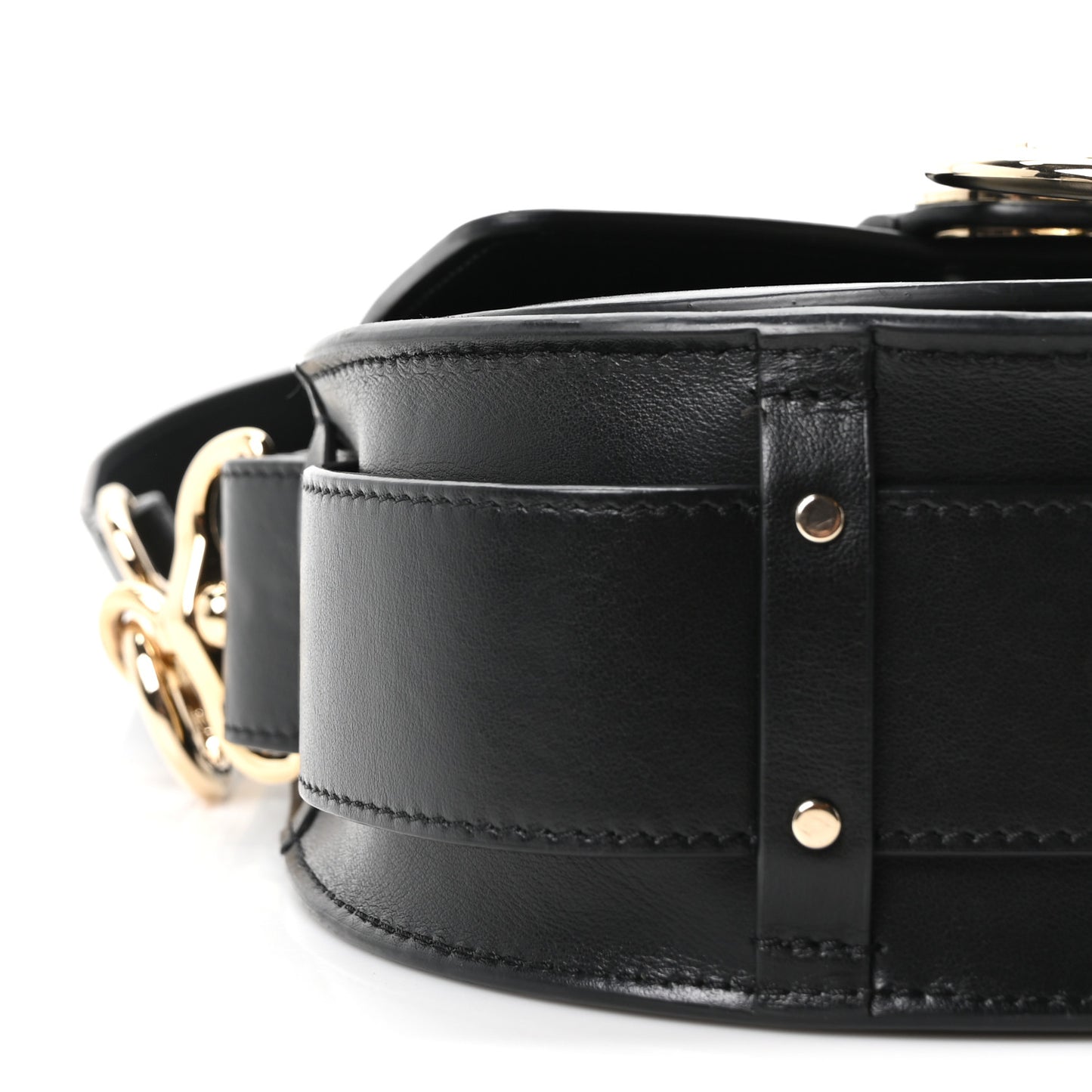 Calfskin Small Tess Bag Black