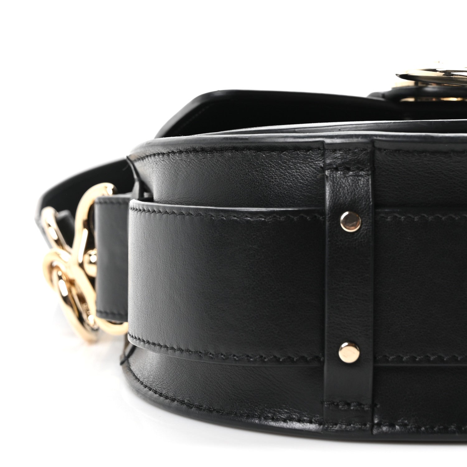 Chloe Calfskin Small Tess Bag Black 9 of 10