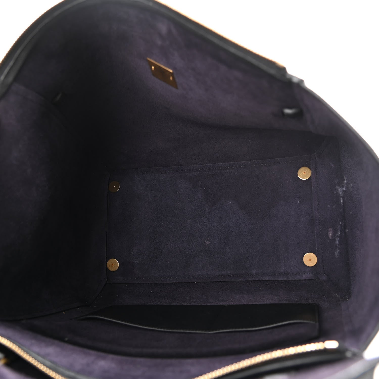 Celine Grained Calfskin Large Belt Bag Black 4 of 10