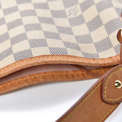 Louis Vuitton Damier Azur Delightful MM Rose Ballerine 11 of 18