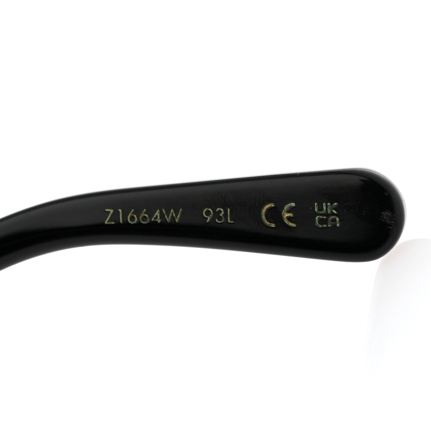 Acetate LV Moon Square Sunglasses Z1664E Black