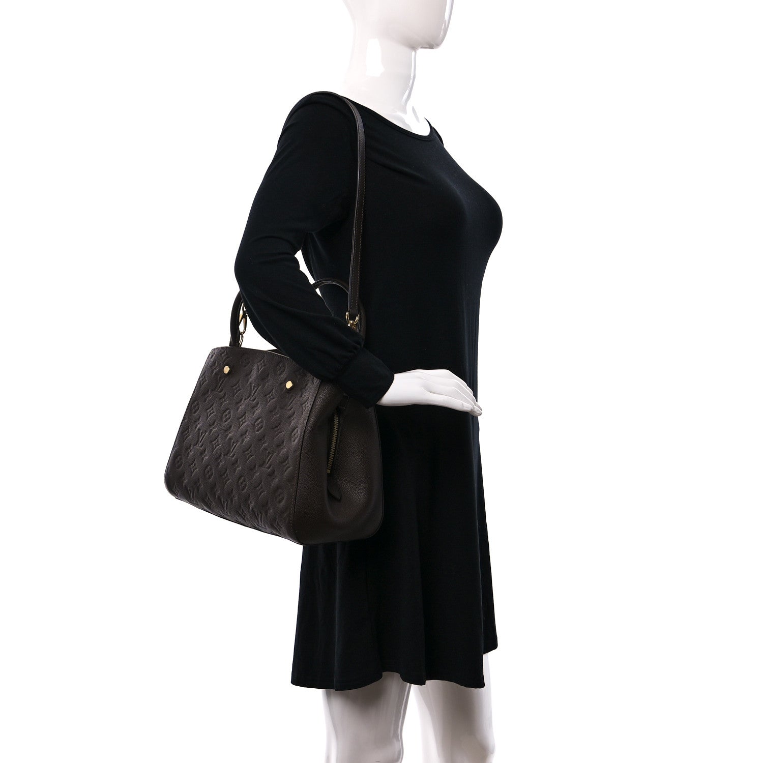 Louis Vuitton Empreinte Montaigne MM Terre 2 of 10