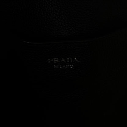 Prada Vitello Daino Hobo Black 6 of 11