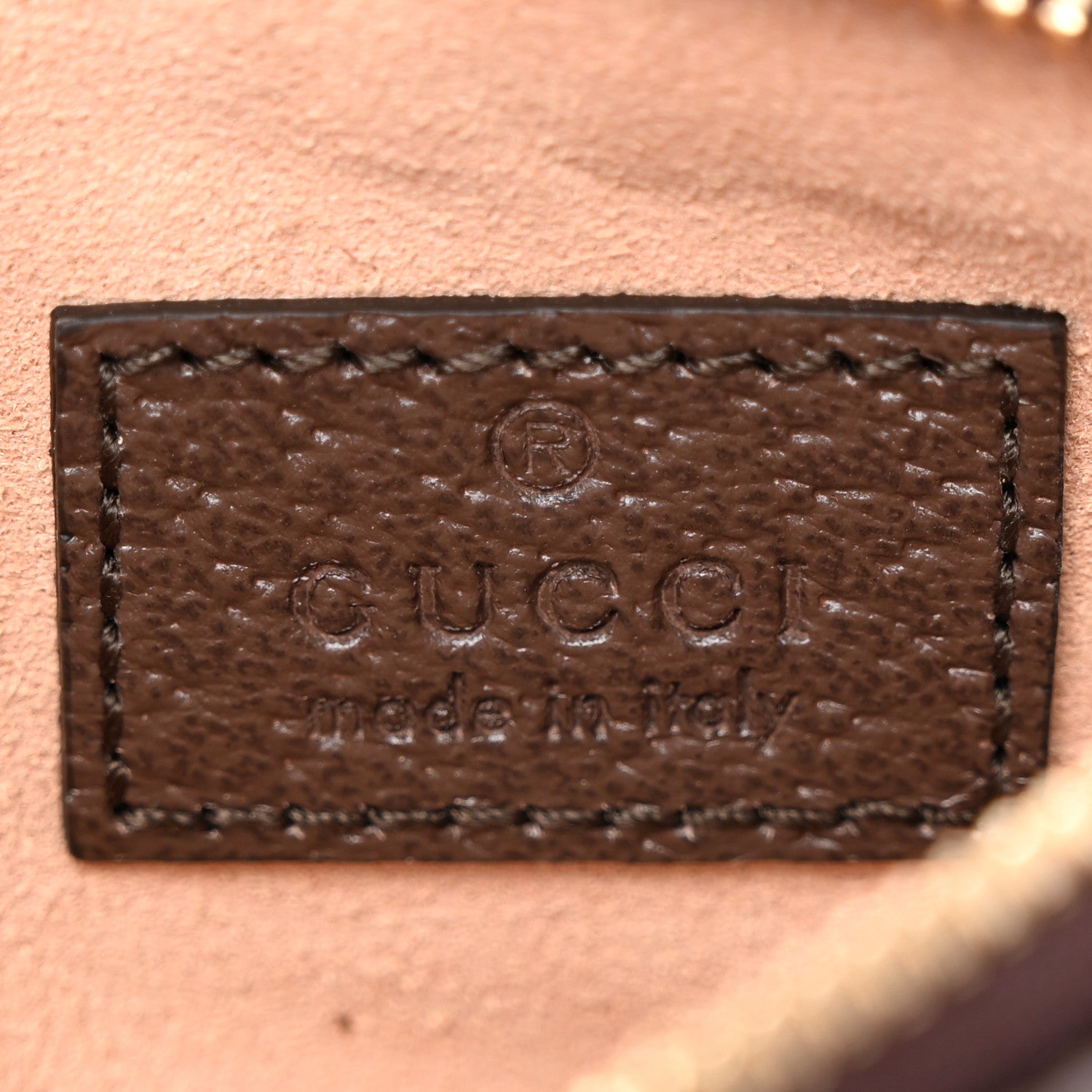 Gucci GG Supreme Monogram Web Ophidia Zip Card Case Brown 6 of 11