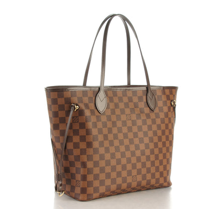 Louis Vuitton Damier Ebene Neo Neverfull MM Rose Ballerine 3 of 8